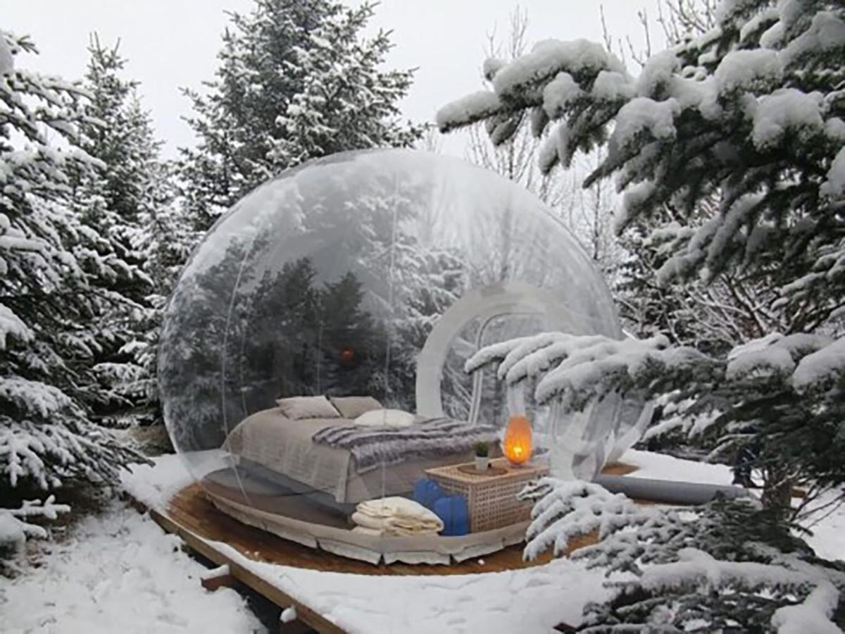 Buubble Hotel - Hrosshagi Selfoss Exterior foto