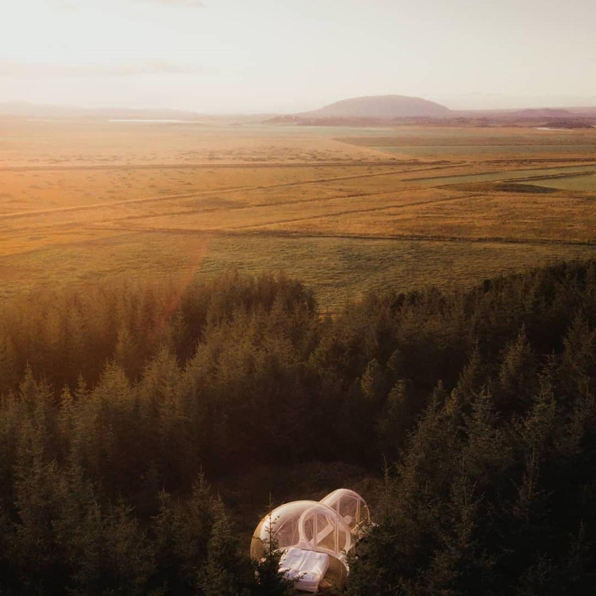 Buubble Hotel - Hrosshagi Selfoss Exterior foto