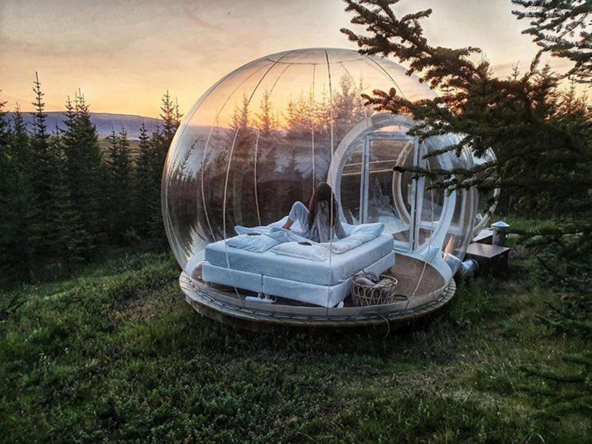 Buubble Hotel - Hrosshagi Selfoss Exterior foto