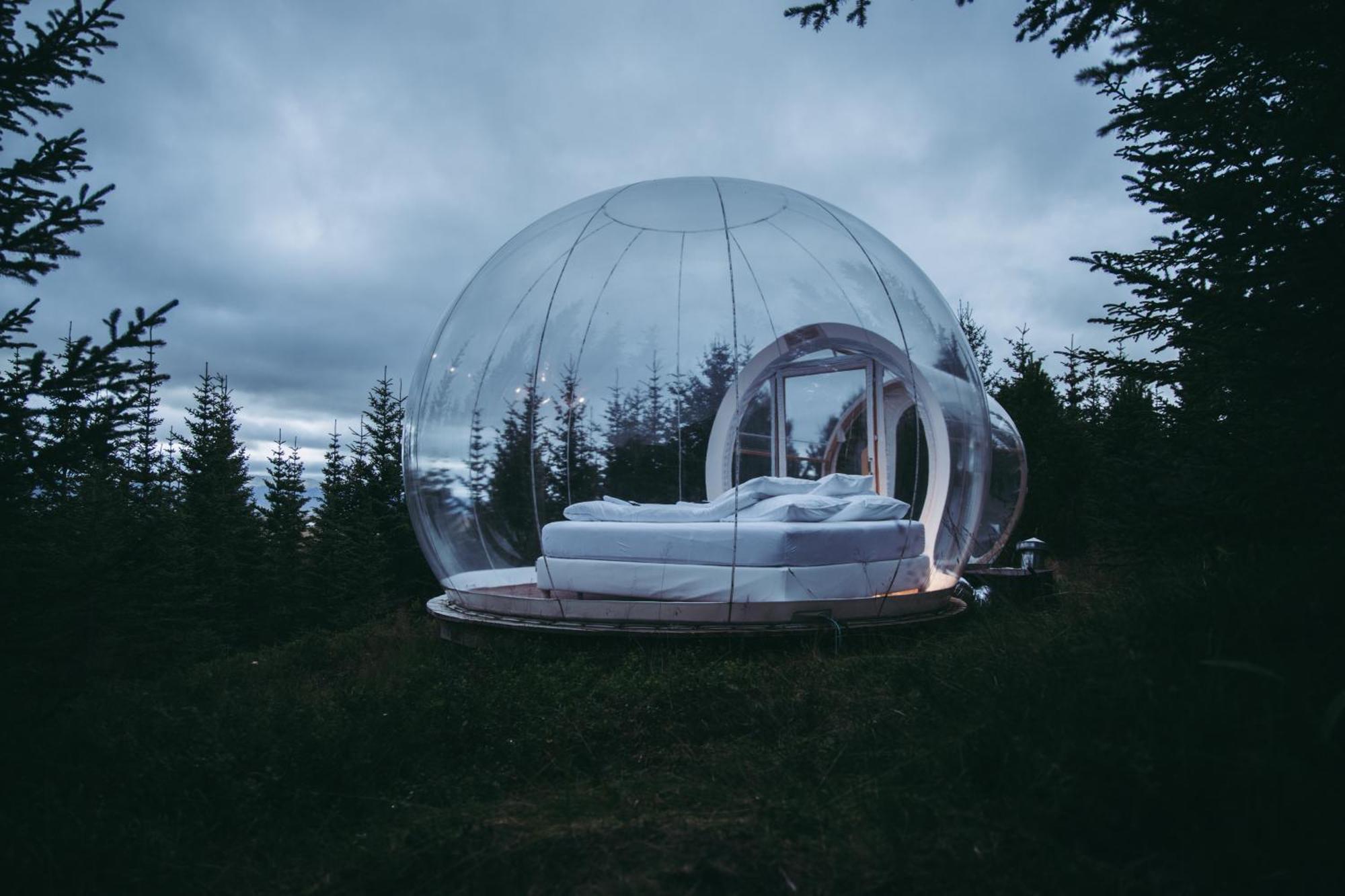 Buubble Hotel - Hrosshagi Selfoss Exterior foto