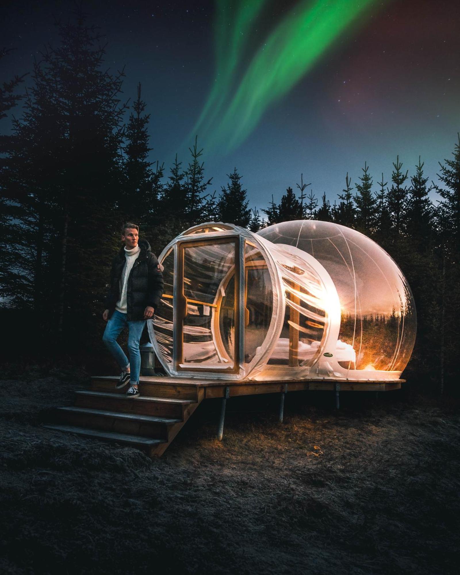 Buubble Hotel - Hrosshagi Selfoss Exterior foto