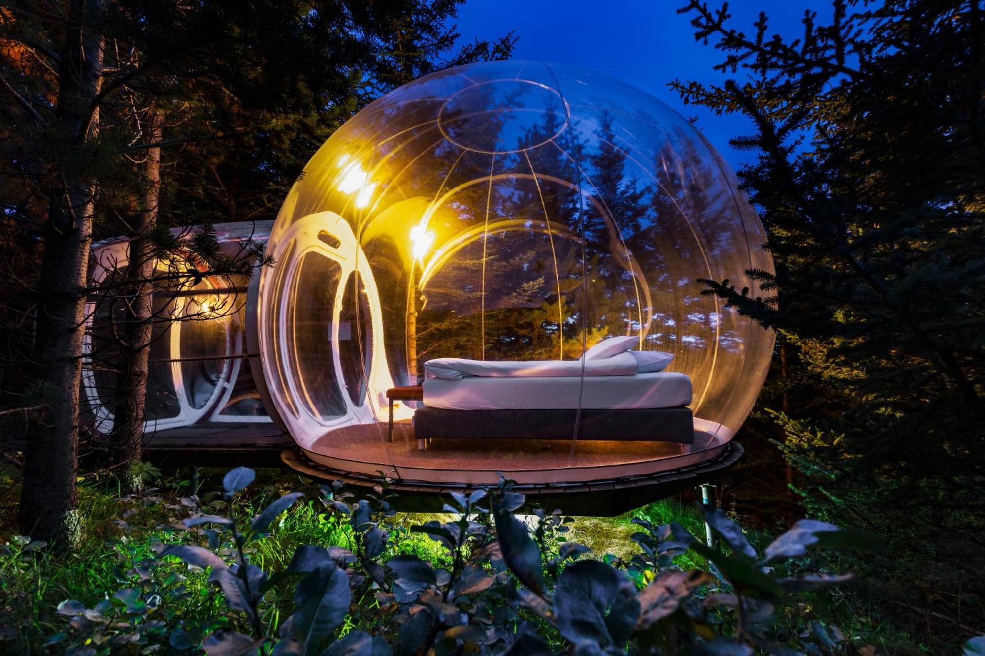 Buubble Hotel - Hrosshagi Selfoss Exterior foto